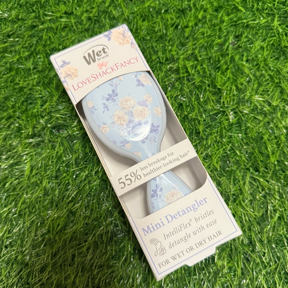 Wet Brush x LoveShackFancy Mini Shine Detangling Hair Brush